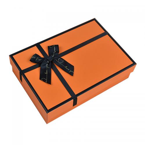 Jewelry Gift Box Paper multifunctional orange Sold By PC