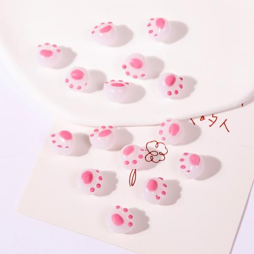 Acrylic Jewelry Beads Claw DIY 12mm Sold By PC