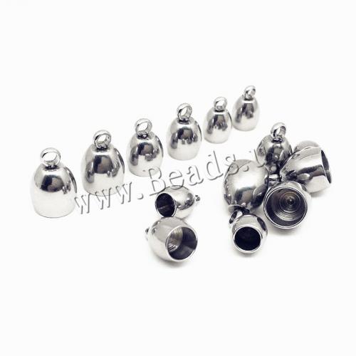 Stainless Steel End Caps 304 Stainless Steel machine polished DIY & Unisex original color Sold By PC