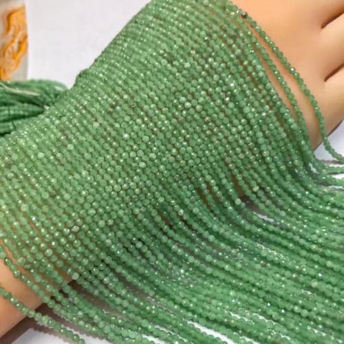 Gemstone Jewelry Beads Angelite Round polished DIY & faceted green nickel lead & cadmium free Sold Per Approx 38 cm Strand