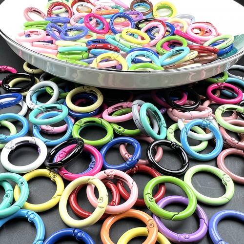 Bag Purse Charms Keyrings Keychains Zinc Alloy Donut stoving varnish DIY mixed colors nickel lead & cadmium free Approx Sold By Bag