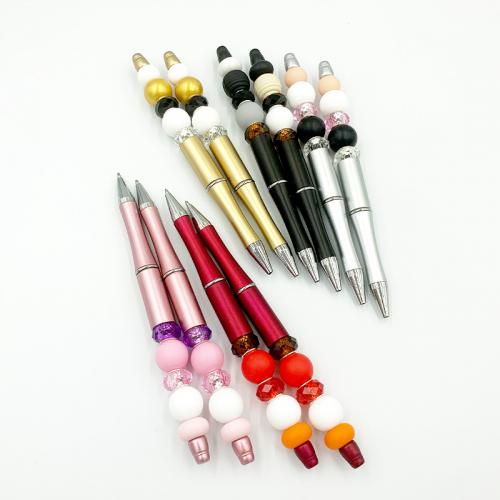 أقلام الموضة, البلاستيك, مع سيليكون, المستدامه & تصاميم مختلفة للاختيار, المزيد من الألوان للاختيار, 142mm, تباع بواسطة PC
