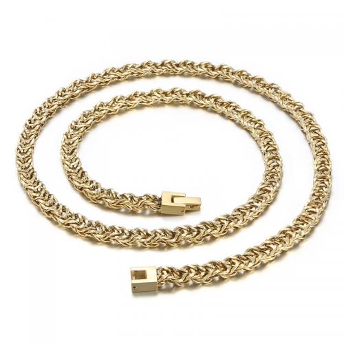 Stainless Steel Chain Necklace 304 Stainless Steel fashion jewelry & for man 7mm Length Approx 65 cm Sold By PC