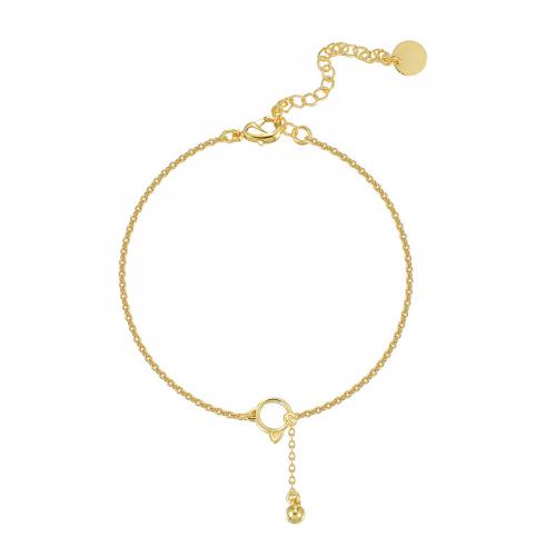 Brass Anklet plated for woman golden Sold By PC