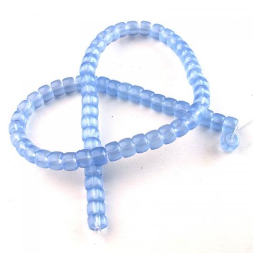 Fashion Glass Beads, DIY, more colors for choice, 8x6mm, Approx 68PCs/Strand, Sold By Strand