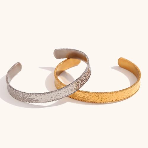Stainless Steel Bangle 316L Stainless Steel Vacuum Ion Plating fashion jewelry & for woman nickel lead & cadmium free Inside .2mm .2mm Sold By PC