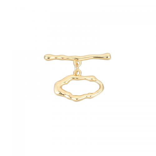 Brass Toggle Clasp plated DIY golden Sold By PC