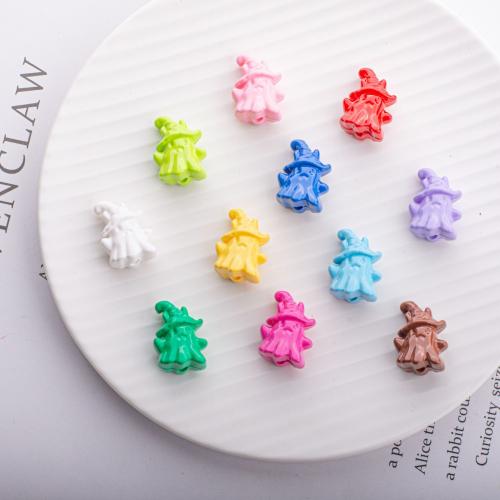 Acrylic Jewelry Beads Ghost DIY Approx 2.5mm Sold By Bag