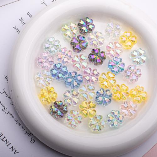 Akril nakit Beads, Cvijet, možete DIY, više boja za izbor, 14.80x14.80mm, Prodano By PC