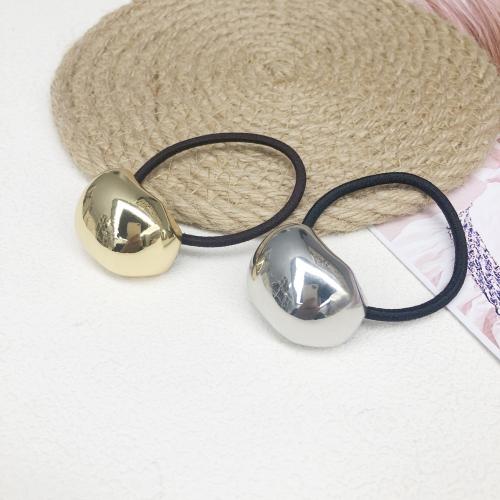 Ponytail Holder Zinc Alloy with Polyester plated fashion jewelry & for woman nickel lead & cadmium free Sold By PC