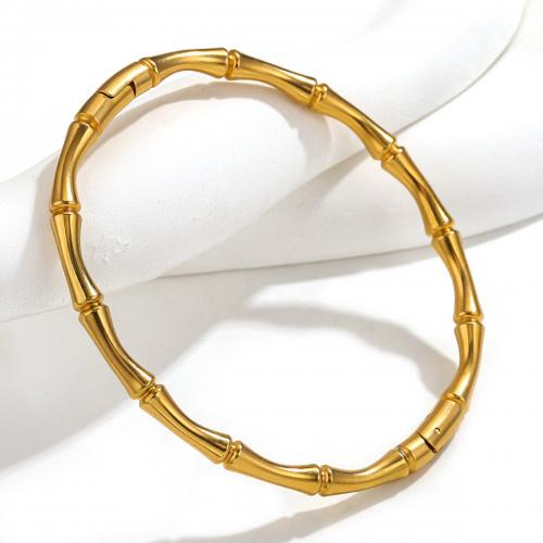 Stainless Steel Bangle 304 Stainless Steel fashion jewelry & for woman nickel lead & cadmium free Sold By PC