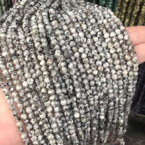 Gemstone smykker perler, Natursten, Runde, du kan DIY, flere farver til valg, 4mm, Solgt Per Ca. 38 cm Strand