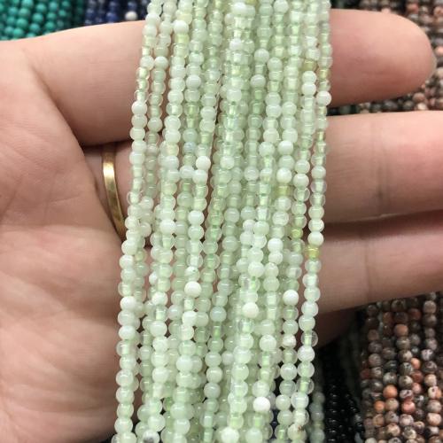 Gemstone smykker perler, Natursten, Runde, du kan DIY, flere farver til valg, 2mm, Solgt Per Ca. 38 cm Strand