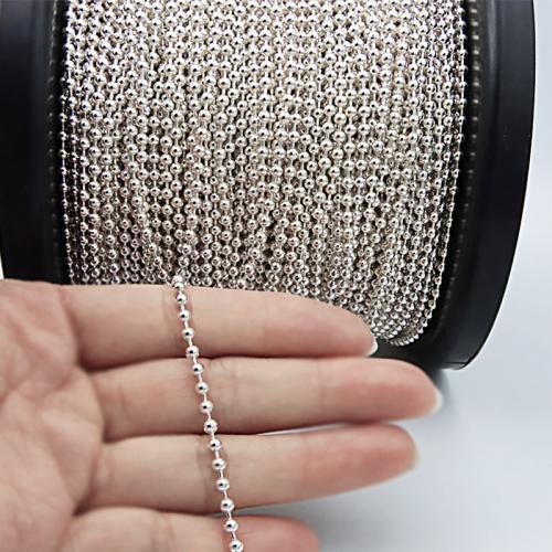 925 Sterling Silver Chains polished DIY & ball chain Sold By G