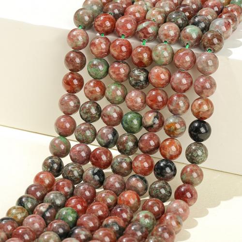 Naturlig granat pärlor, Garnet, Rund, polerad, DIY & olika storlek för val, Säljs av Strand