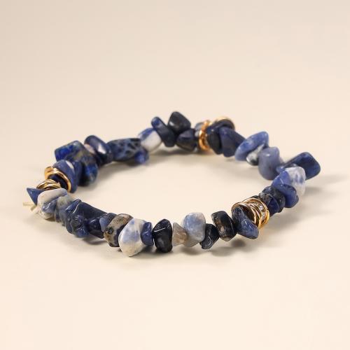 Paar Armband en Bangle, Lapis Lazuli, mode sieraden & uniseks, Verkocht door PC