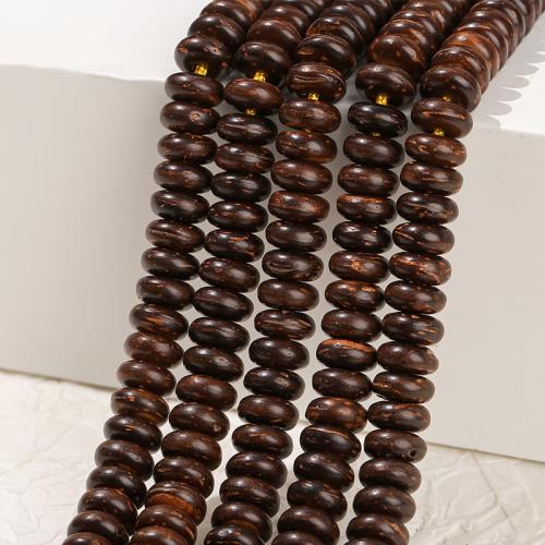 Kokos-Perlen, Kokosrinde, Abakus,Rechenbrett, poliert, DIY & verschiedene Größen vorhanden, verkauft von Strang