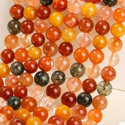 Gemstone smykker perler, Fukurokuju, Runde, poleret, du kan DIY & forskellig størrelse for valg, flere farver til valg, Solgt af Strand