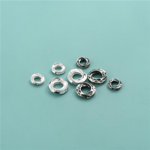 925 Sterling Silver Jump ring, Geometriskt mönster, DIY & olika storlek för val, fler färger för val, Säljs av PC