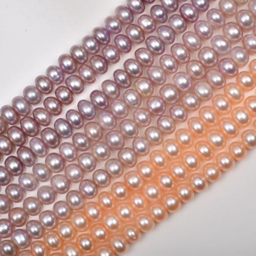 Keishi ferskvandskulturperle Beads, Ferskvandsperle, du kan DIY, flere farver til valg, Length about 7-8mm, Solgt Per Ca. 36-38 cm Strand
