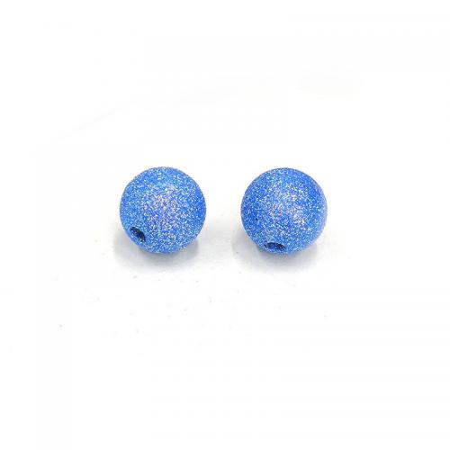 Akril nakit Beads, Krug, možete DIY, više boja za izbor, 16x16mm, Približno 100računala/Torba, Prodano By Torba