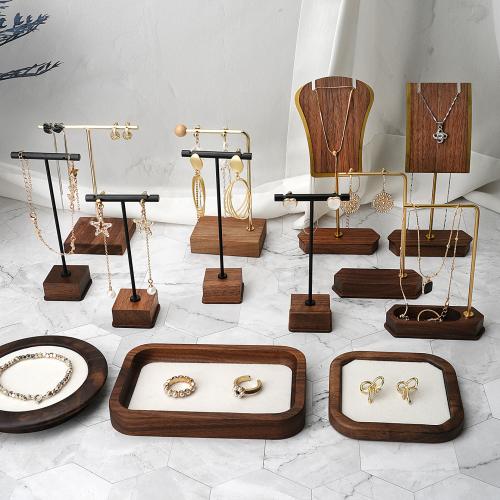 Fashion Jewelry Display, Wood, different styles for choice, more colors for choice, Sold By PC