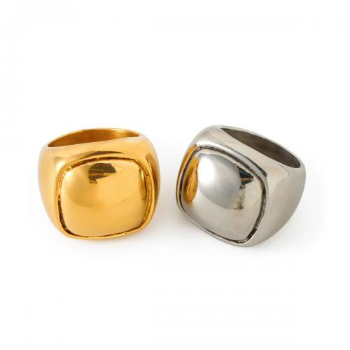 خاتم إصبع الفولاذ المقاوم للصدأ, 304 الفولاذ المقاوم للصدأ, مجوهرات الموضة & حجم مختلفة للاختيار & للمرأة, المزيد من الألوان للاختيار, تباع بواسطة PC