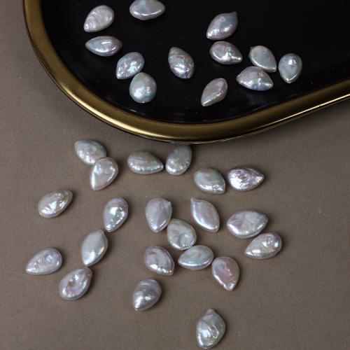 Naturalne perły słodkowodne perełki luźne, Perła naturalna słodkowodna, Łezka, DIY & różne style do wyboru, biały, 11x16mm, sprzedane przez PC