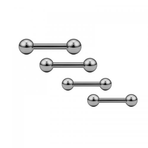 Pierścień wargowy ze stali nierdzewnej, Tytan, Koło, dla obu płci, srebro, 1.20x6x3mm, sprzedane przez PC