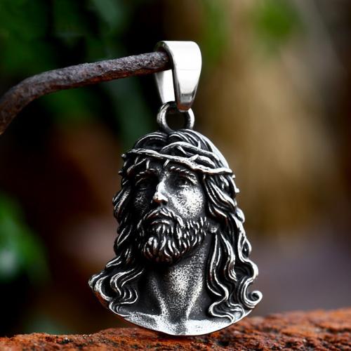 Stainless Steel Pendants 304 Stainless Steel Face polished vintage & DIY original color Sold By PC