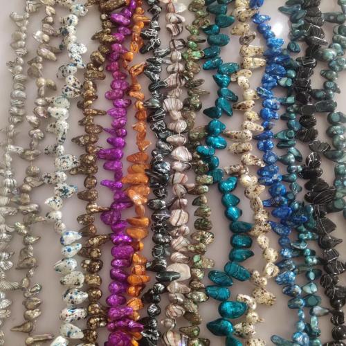 Baroko Kultūringas gėlavandenių perlų karoliukai, Gėlo vandens perlų, Barokas, Pasidaryk pats, daugiau spalvų pasirinkimas, Parduota už Apytiksliai 14 Inch Strand