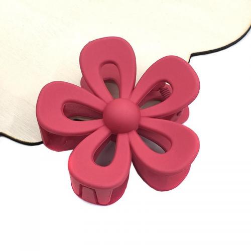 Hair Claw Clips Acrylic Flower for woman Sold By PC