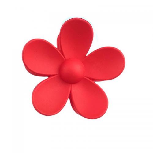 Hair Claw Clips Acrylic Flower for woman Sold By PC