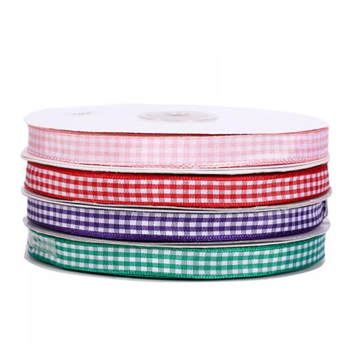 Polyester Farverige bånd, du kan DIY, flere farver til valg, 1cm wide, 45m/Spool, Solgt af Spool