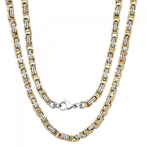Stainless Steel Chain Necklace 304 Stainless Steel fashion jewelry & for man nickel lead & cadmium free Sold By PC