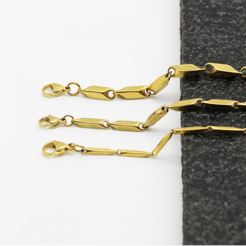 Stainless Steel Chain Necklace 304 Stainless Steel fashion jewelry & for man nickel lead & cadmium free Sold By PC