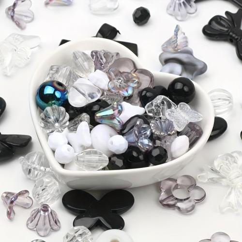 Acrylic Jewelry Beads DIY & mixed Length about 10-30mm Sold By Bag