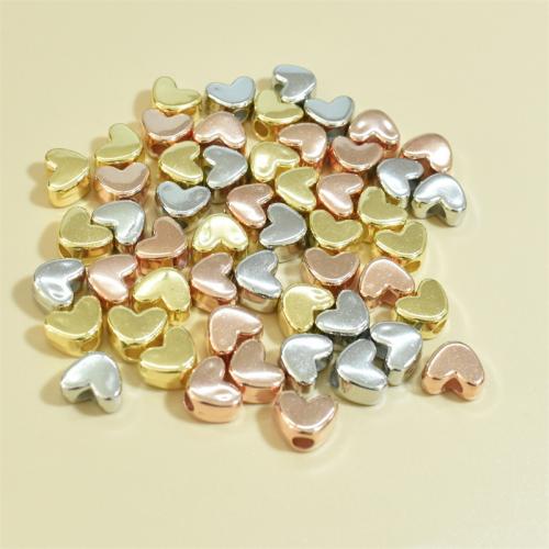 Acrylic Jewelry Beads Heart stoving varnish DIY 12mm Approx Sold By Bag