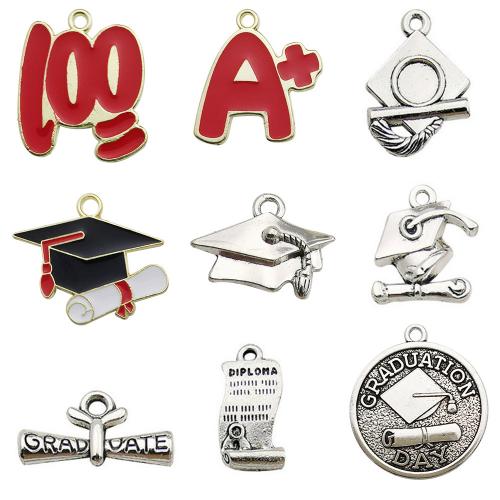 Zinc Alloy Enamel Pendants nickel lead & cadmium free Mixed specifications 10-20mm Sold By PC