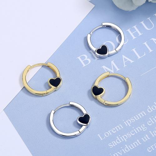 Brass Leverback Earring plated Hidden Pendant & fashion jewelry & for woman & enamel nickel lead & cadmium free 20mm Sold By Pair