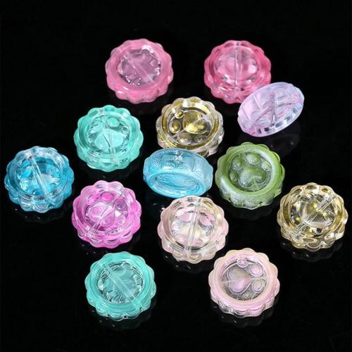 Lampwork Beads plated DIY nickel lead & cadmium free 15mm Approx Sold By Bag