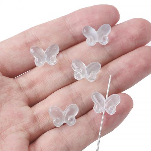 Fashion Glass Beads Butterfly DIY Sold By Bag