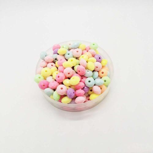 Resin Jewelry Beads Abacus injection moulding DIY mixed colors Approx Sold By Bag