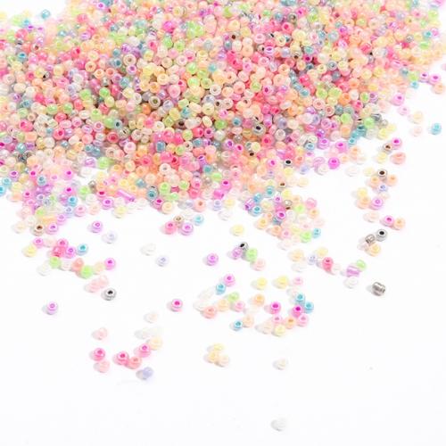 Gemengde Glass Seed Beads, Glas, Drum, DIY & verschillende grootte voor keus, meer kleuren voor de keuze, Verkocht door Bag