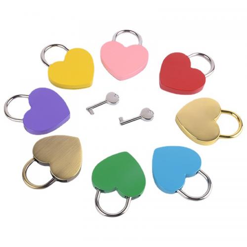 Zinklegierung Lock and Key Paar Schmuck-Set, Herz und Schlüssel, plattiert, für paar, keine, verkauft von setzen
