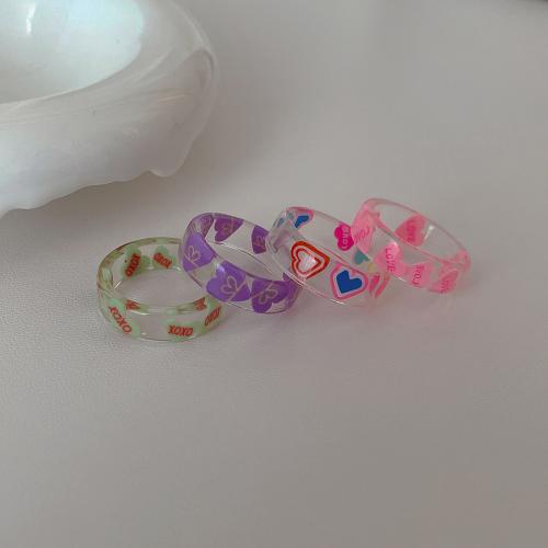 Resin Finger Ring fashion jewelry Ring inner mm Sold By PC