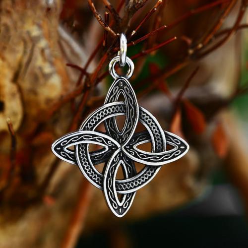Stainless Steel Pendants 304 Stainless Steel Geometrical Pattern polished vintage & DIY & hollow & blacken original color Sold By PC