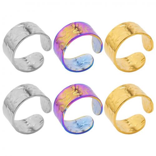 خاتم إصبع الفولاذ المقاوم للصدأ, 304 الفولاذ المقاوم للصدأ, مجوهرات الموضة & للجنسين, المزيد من الألوان للاختيار, 10mm, حجم:8, تباع بواسطة PC