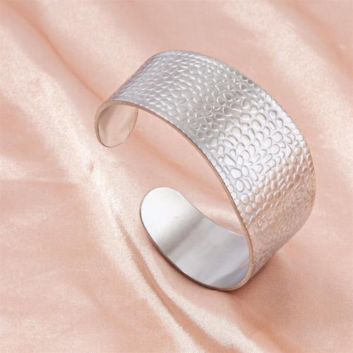 Stainless Steel Bangle 304 Stainless Steel Vacuum Ion Plating Adjustable & fashion jewelry & Unisex 31mm Inner Approx 55mm Sold By PC
