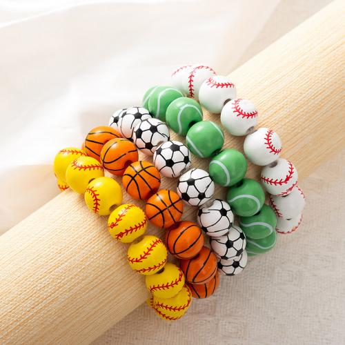 Wood Bracelets fashion jewelry & Unisex Length 19 cm Sold By PC